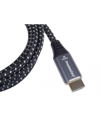 Premiumcord Kabel HDMI 2.1 High Speed + Ethernet kabel 8K@60Hz, zlacené konektory, 1m (PRC) nr 2