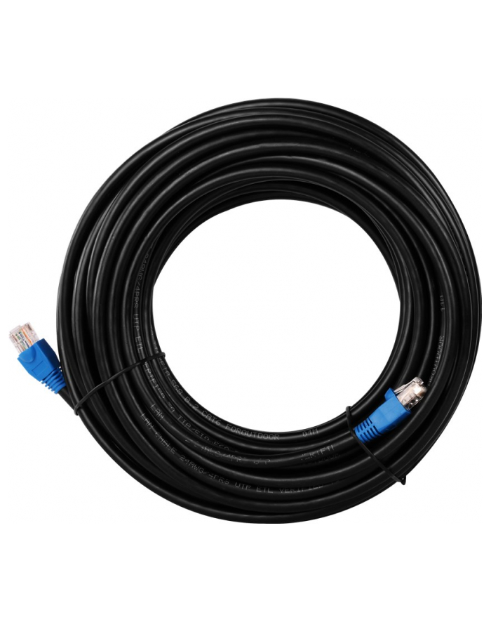 Goobay Kabel Krosowy Outdoor Patchcord U/Utp Kat.6 Cca Czarny 10M 94389 główny