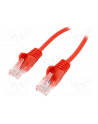 Goobay Kabel Krosowy Patchcord U/Utp Kat.6 Cca Czerwony 0,25M 95254 - nr 1