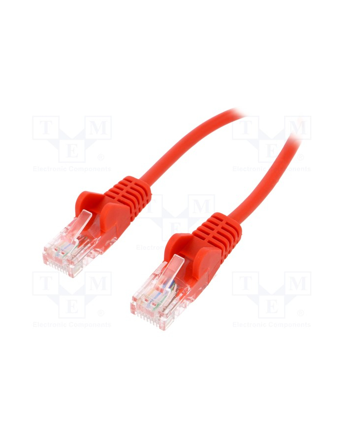 Goobay Kabel Krosowy Patchcord U/Utp Kat.6 Cca Czerwony 0,25M 95254 główny