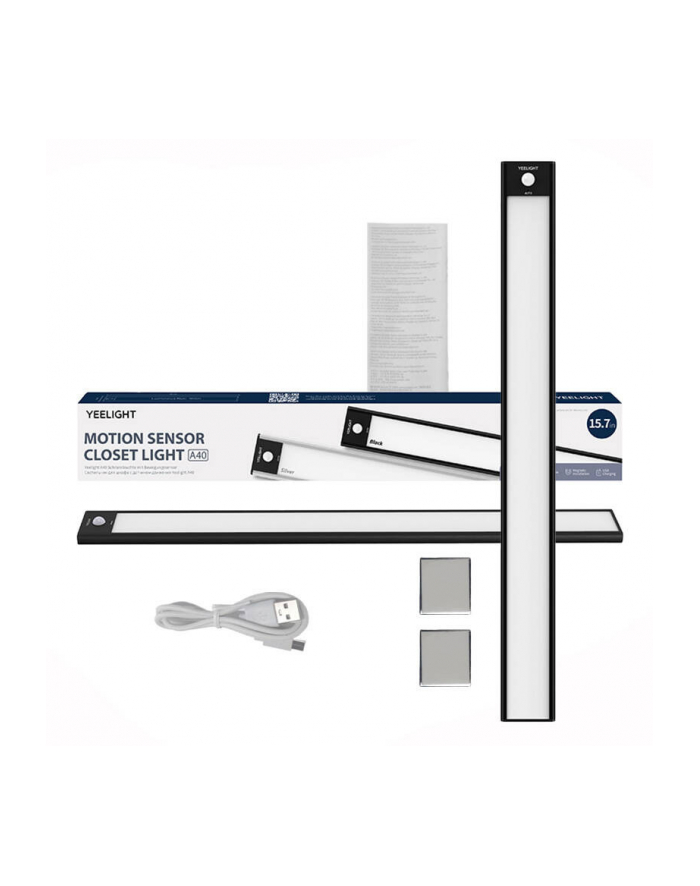 YEELIGHT Lampka do szafy z czujnikiem ruchu Closet Light 40cm (Czarny) główny