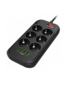 COLORWAY POWER SOCKET CW-CHE64B BLACK, 4XUSB, 2 M, 250 V, 6 EURO SOCKETS, 17 W ...NIE Z TEJ ZIEMI - OFERTY Z KOSMOSU (CWCHE64B) - nr 8