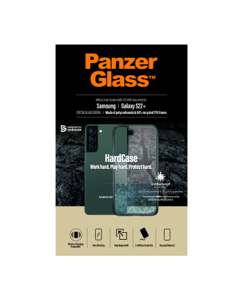 Panzerglass Hardcase Samsung S22+ G906 Antibacterial Military Grade Clear