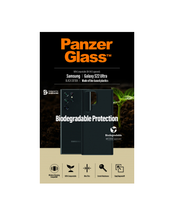 Panzerglass Biodegradablecase Sam S22 Ul Tra G908 Czarny/Black