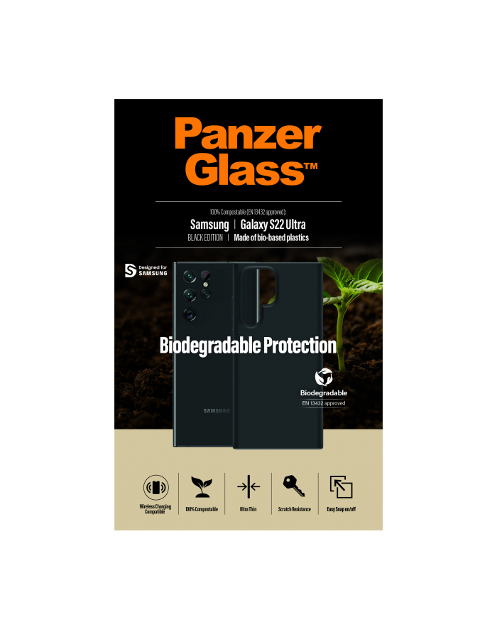 Panzerglass Biodegradablecase Sam S22 Ul Tra G908 Czarny/Black główny