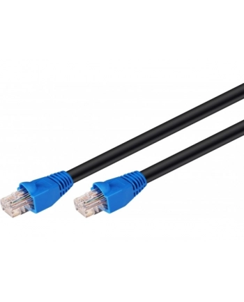 Goobay Kabel Krosowy Outdoor Patchcord U/Utp Kat.6 Cca Czarny 10M 94389 nr 2