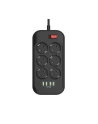 COLORWAY POWER SOCKET CW-CHE64B BLACK, 4XUSB, 2 M, 250 V, 6 EURO SOCKETS, 17 W ...NIE Z TEJ ZIEMI - OFERTY Z KOSMOSU (CWCHE64B) - nr 10