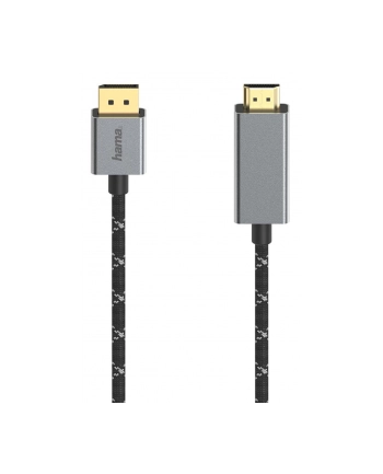 Hama Kabel Premium Displayport - Hdmi 4K 1,5M (2005060000) nr 1