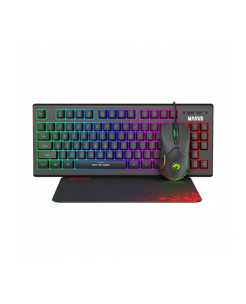 Marvo Zestaw przewodowy + mysz + podkładka (CM310EN)