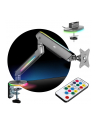 Uchwyt do monitora gamingowy NanoRS, podświetlenie LED RGB, 17-32 - nr 5