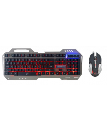 Rebeltec Zestaw Klawiatura Interceptor 2 + Mysz Led/Black Usb (Klryinterceptor2)