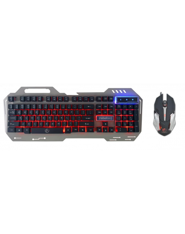 Rebeltec Zestaw Klawiatura Interceptor 2 + Mysz Led/Black Usb (Klryinterceptor2) główny