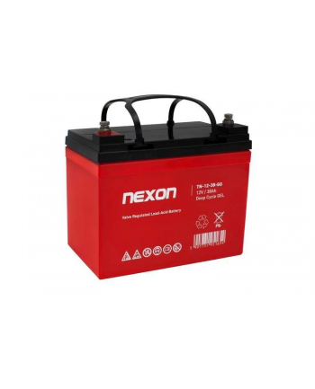 Akumulator GEL 12V 38Ah NEXON Deep Cycle