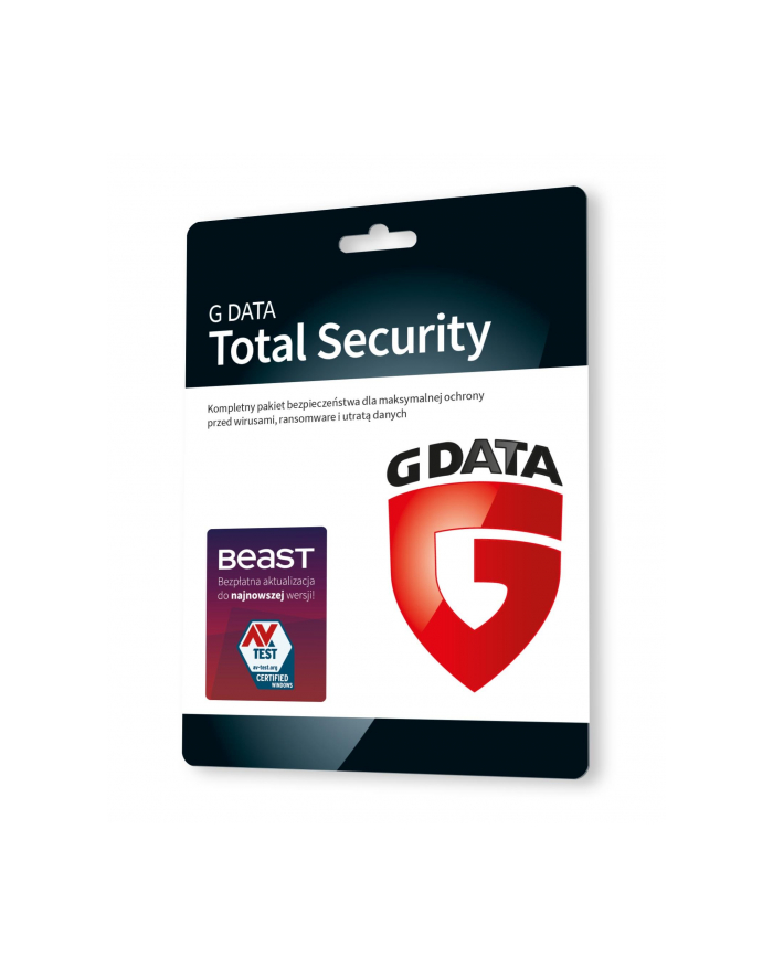 Gdata Total Security 2 PC 2 LATA karta-klucz (C1003KK24002) główny