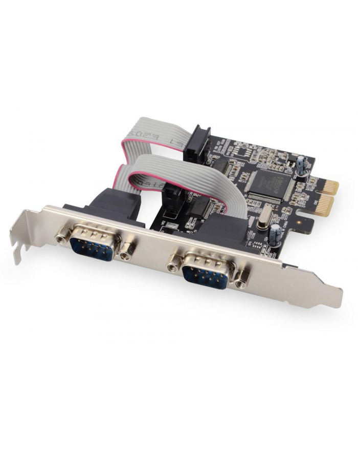 Digitus Kontroler Pci Express 2Xserial Db9 Com Rs232 (Ds-3-1) główny