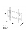 Uchwyt ścienny TV HAMA, VESA 75x75/400x400, 35 kg - nr 7