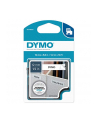 TAŚMA DYMO D1-12MM X 5 5M POLIESTROWA TRWAŁA CZARNY/BIAŁY - nr 16