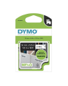 TAŚMA DYMO D1-12MM X 5 5M POLIESTROWA TRWAŁA CZARNY/BIAŁY - nr 40