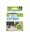 TAŚMA DYMO D1 - 6MM X 7M CZARNY/BIAŁY (43613) - nr 40
