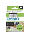 TAŚMA DYMO D1 - 6MM X 7M CZARNY/BIAŁY (43613) - nr 51