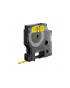 TAŚMA DYMO D1- 6MM X 7M CZARNY/ŻÓŁTY (43618) - nr 62