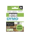 TAŚMA DYMO D1- 24MM X 7M CZARNY/ BIAŁY (53713) - nr 46