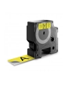 TAŚMA DYMO D1- 24MM X 7M CZARNY/ ŻÓŁTY - nr 7