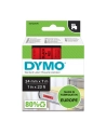 TAŚMA DYMO D1- 24MM X 7M CZARNY/ CZERWONY - nr 29