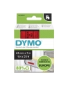 TAŚMA DYMO D1- 24MM X 7M CZARNY/ CZERWONY - nr 36
