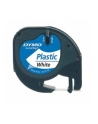 TAŚMA DYMO LETRA TAG- 12MM X 4M PLASTIKOWA BIAŁA (59422) - nr 9