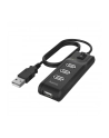 Hub USB 2.0 Hama USB-A - 4x USB-A z włącznikiem czarny - nr 4