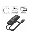 Hub USB 2.0 Hama USB-A - 4x USB-A z włącznikiem czarny - nr 5
