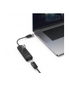 Hub USB 2.0 Hama USB-A - 4x USB-A z włącznikiem czarny - nr 8