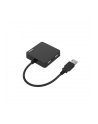 Hub USB 2.0 Hama USB A - 4x USB-A czarny - nr 5