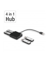 Hub USB 2.0 Hama USB A - 4x USB-A czarny - nr 7