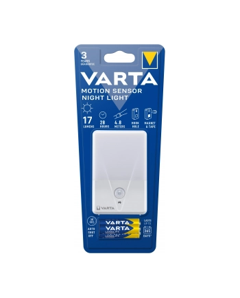 Lampka nocna VARTA z czujnikiem ruchu MOTION SENSOR NIGHT LIGHT nr 1
