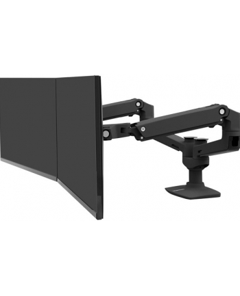 Ergotron Uchwyt LX Dual Side-by-Side Arm, Matte Black