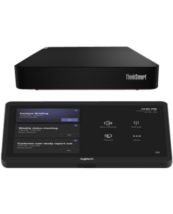 Logitech Room Solution for Teams - Base Bundle with Lenovo ThinkSmart Core & Logitech Tap Cat5e