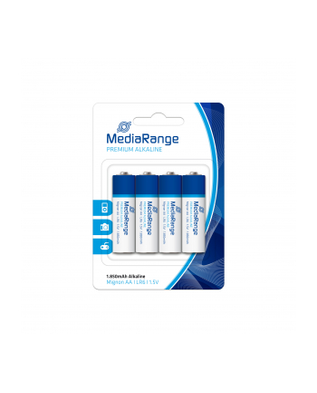 Baterie alkaliczne MediaRange MRBAT104 Mignon AA|LR6|1.5V, Pack 4