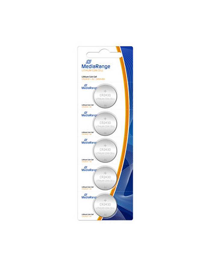 Baterie litowe MediaRange MRBAT137 Coin Cells, R2430|3V, Pack 5 główny