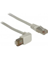 Patchcord SFTP Delock kat. 5e 1m kątowy szary - nr 14