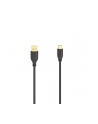 Kabel Hama USB-C - USB 2.0 A Flexi-Slim 0,75m czarny - nr 3