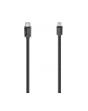 Kabel Hama USB 2.0 USB-C - Micro USB 0,75m czarny - nr 1