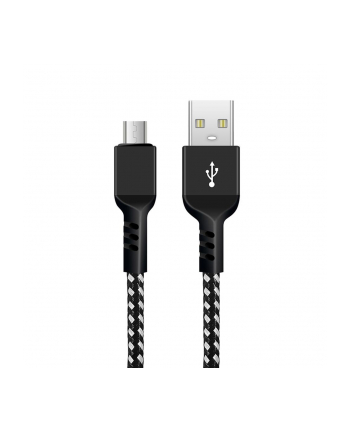 Kabel microUSB Maclean MCE473 Fast Charge 2,4A czarny