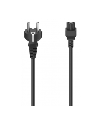 Kabel zasilający Hama koniczynka 2,5m czarny nr 1