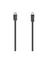 Kabel Hama USB 2.0 USB-C - Mini USB 0,75m czarny - nr 1