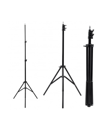 Statyw do lampy pierścieniowej LED 12'' Maclean MC-163 max. wysokość 190cm, max. obciążenie 3kg nr 1