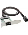 InLine SAS HD Low Profile Adapter Bracket zewn. SFF-8088 - wewn. SFF-8643 0.5m (27656A) - nr 5