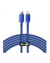 Baseus Kabel USB Typ-C - Lightning Crystal 2 m Niebieski - nr 2