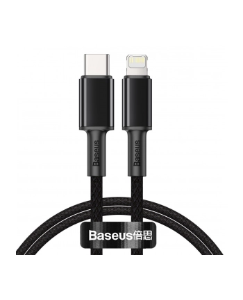 BASEUS USB-C do Lightning PD 20W 2m czarny